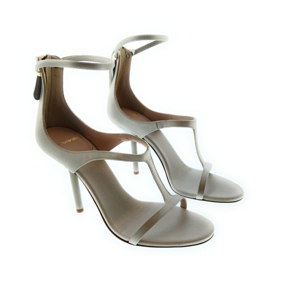 Emporio Armani Women's Sand Strappy Stiletto Sandals